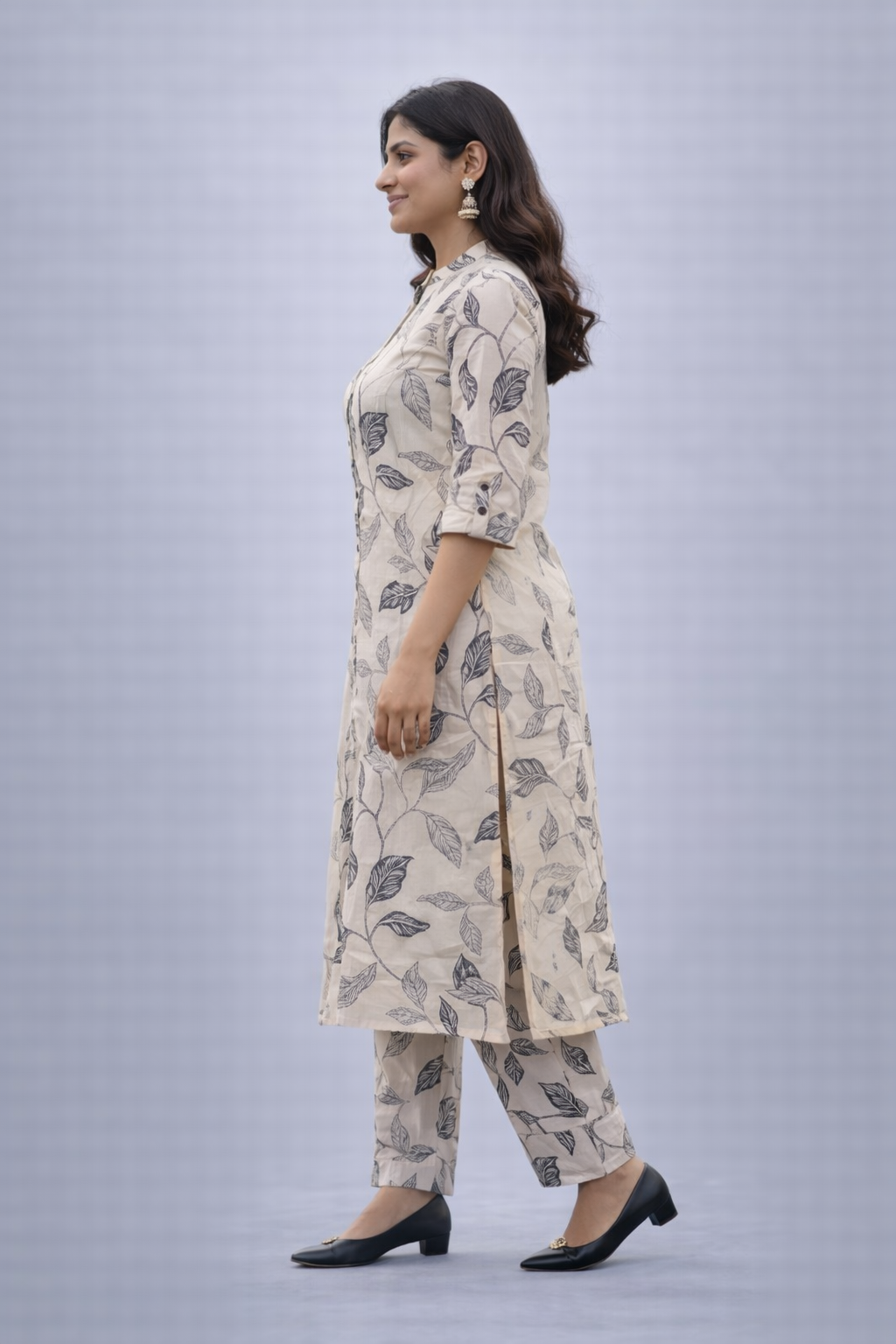 COTTON KURTI WITH PANT