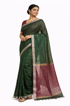 INDIAN ETHNIC LINEN SAREE