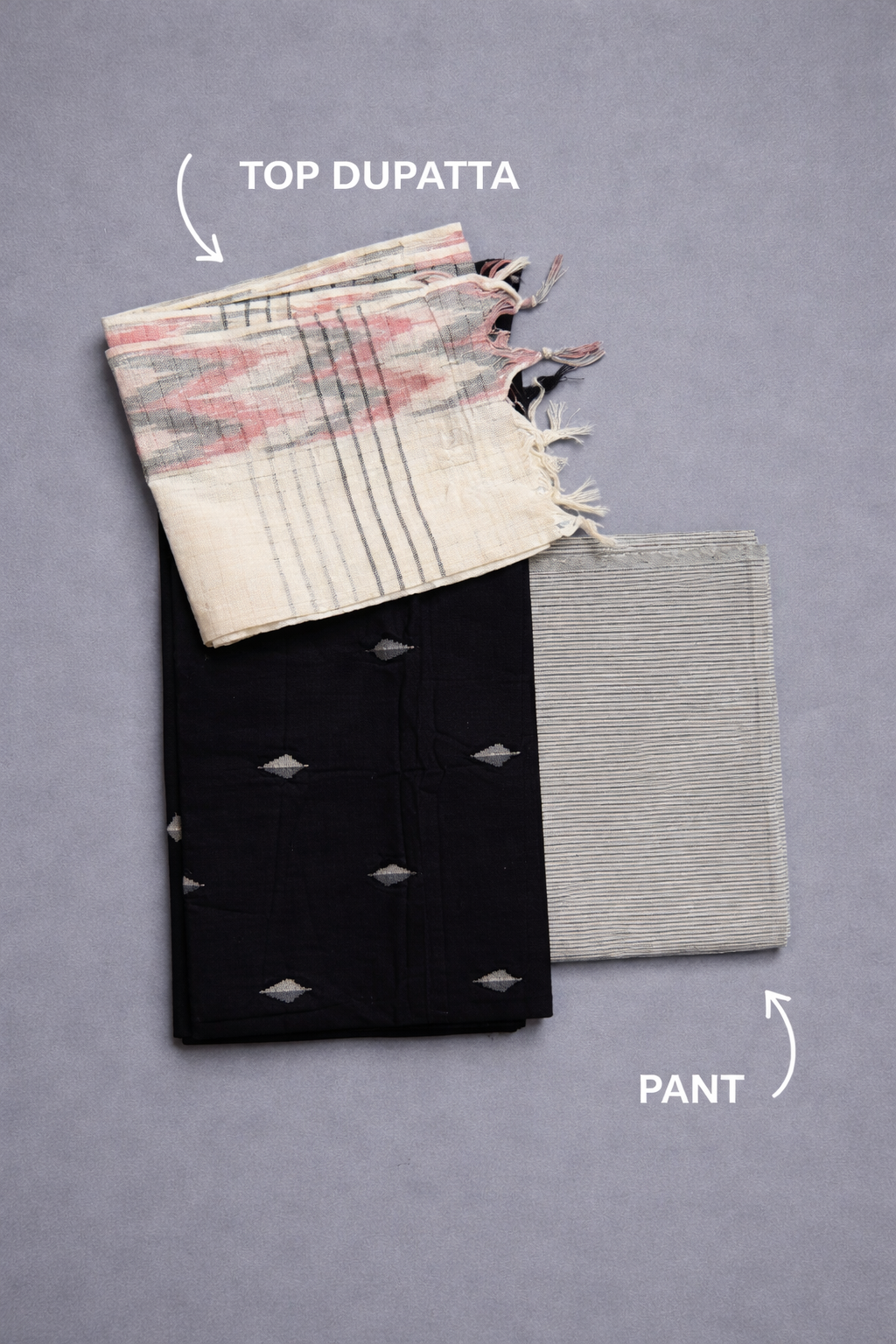 PURE COTTON UNSTITCHED KURTA SET MATERIAL