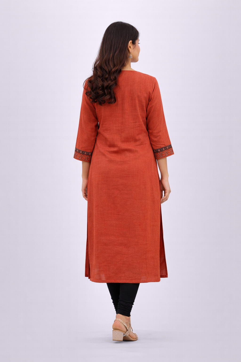 ELEGANT SOLID COLORED KURTA TOP FOR DAILY WEAR