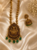 ANTIQUE GOLD NAKSHI TEMPLE NECKLACE SET