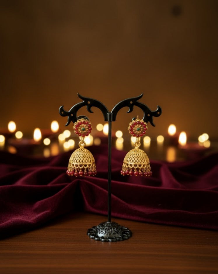 ANTIQUE GOLD TEMPLE JEWELRY