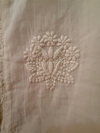 Off-White Embroidered Kurta Set with Printed Dupatta