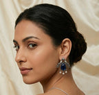 Heritage Twin Bird Studs ( blue )