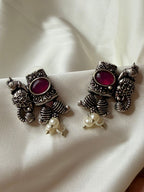 OXIDIZED SILVER JEWELLERY SET