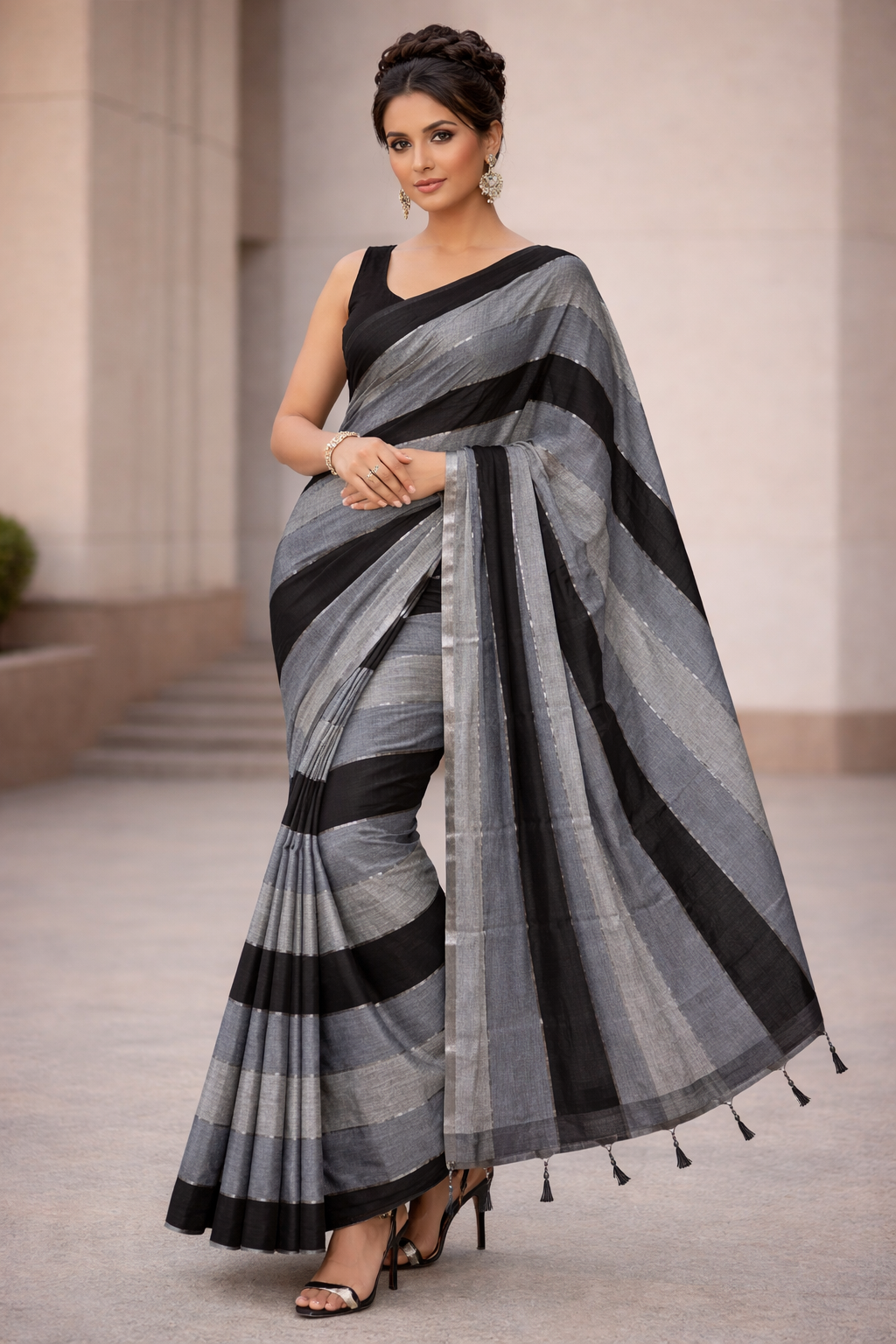 PREMIUM MULMUL COTTON SAREE