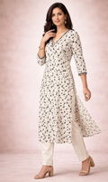 KHADI COTTON KURTA TOP FOR WOMEN